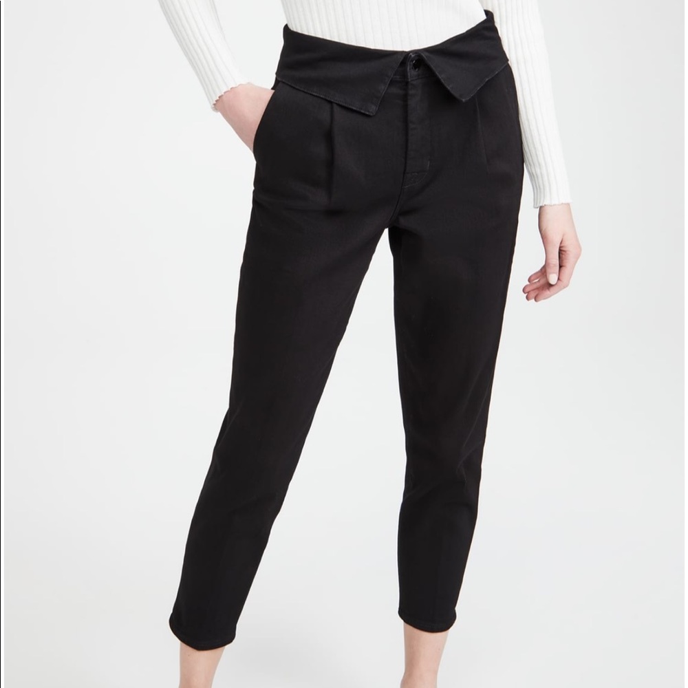 Revolve J Brand peg Fold Over Pleat Front jeans - Picture 3 of 14